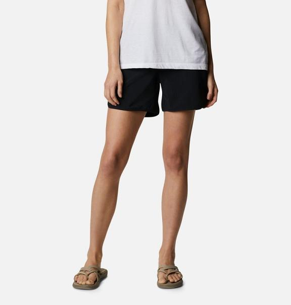 Columbia Pleasant Creek Shorts Black For Women's NZ76195 New Zealand